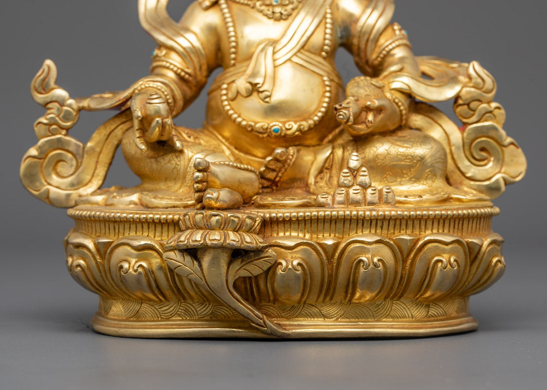 Buddhist Dzambhala Statue | Handcrafted in Nepal