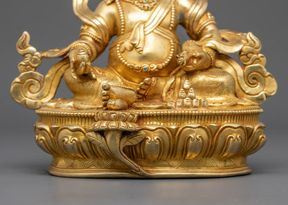 Buddhist Dzambhala Statue | Handcrafted in Nepal