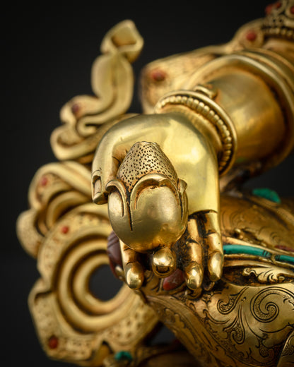Handmade Dzambhala Statue | Ideal for Home Decor