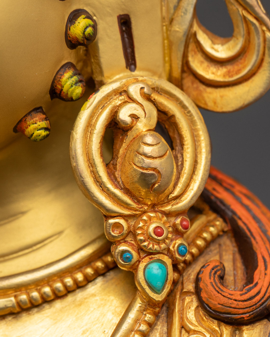 Nepalese Dzambhala Statue | Wealth Attraction Buddhist Figurine