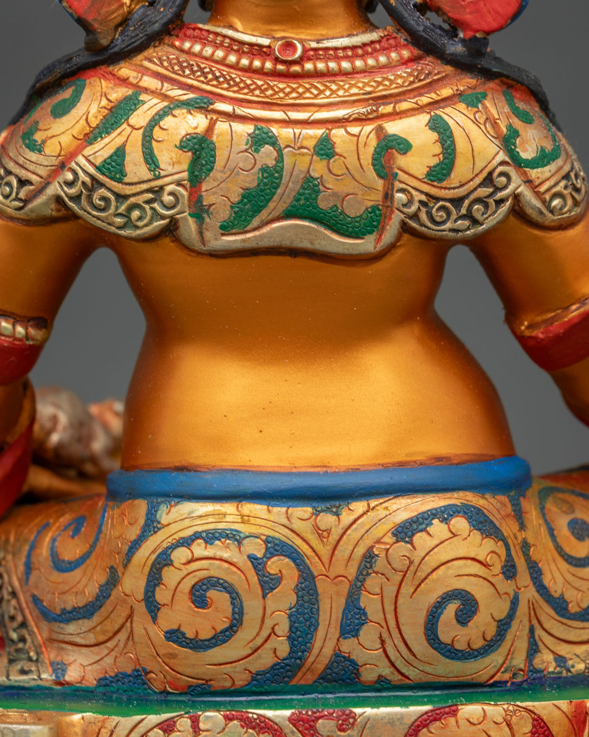 Buddhist Dzambhala Statue | Traditional Sacred Sculpture