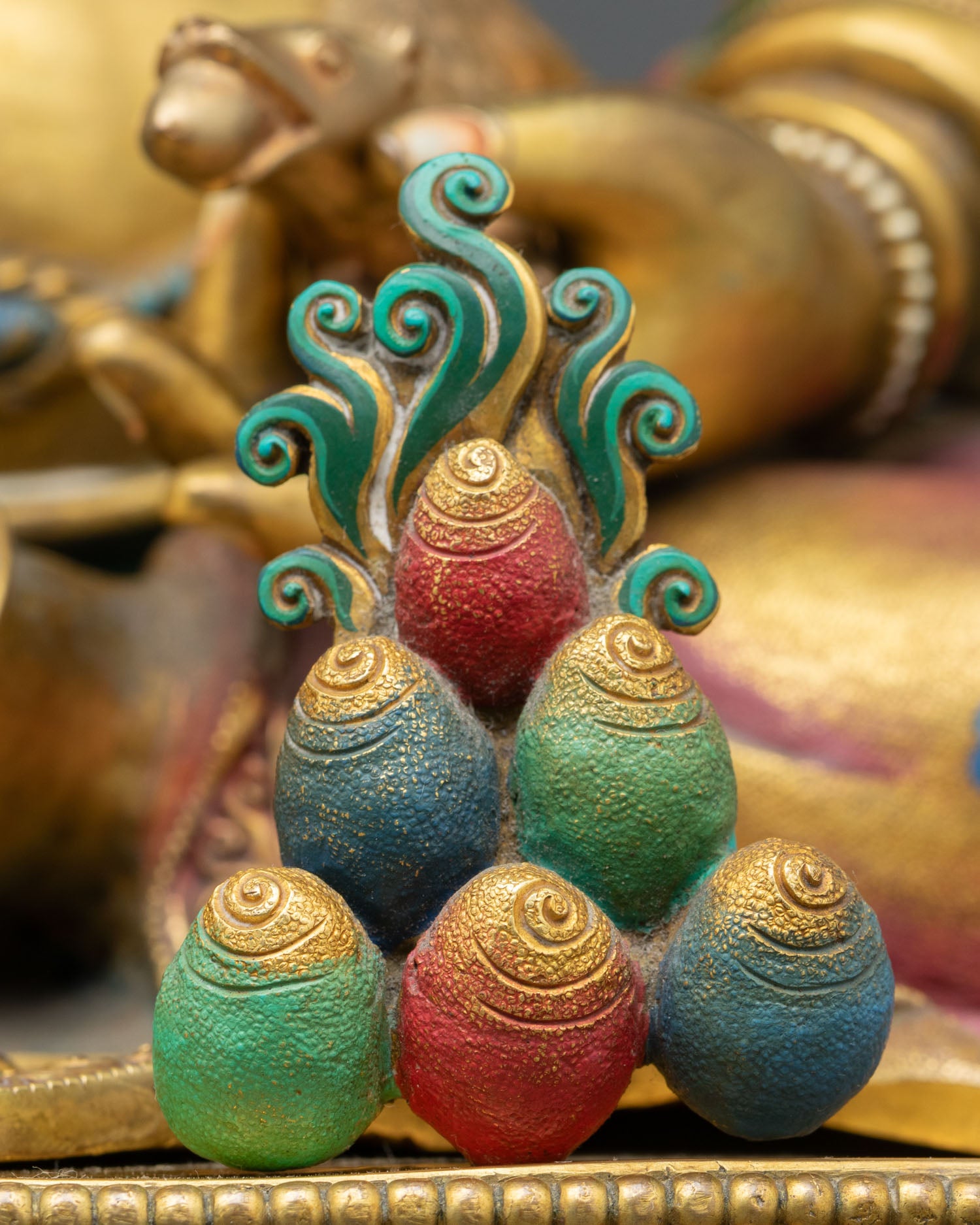 Tibetan Dzambhala Sculpture | Handcrafted  in Nepal