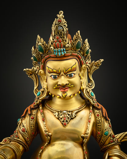 Handmade Dzambhala Statue | Ideal for Home Decor