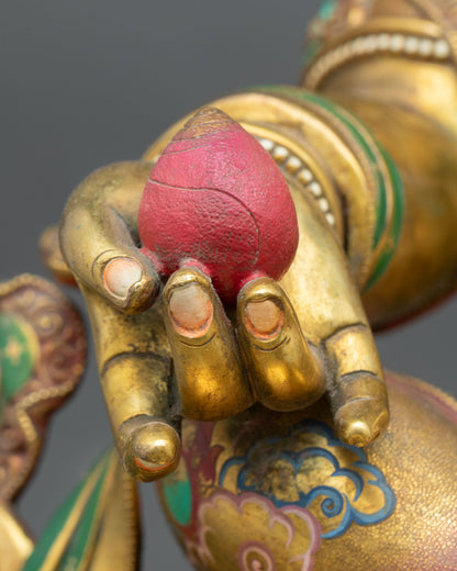 Tibetan Dzambhala Sculpture | Handcrafted  in Nepal
