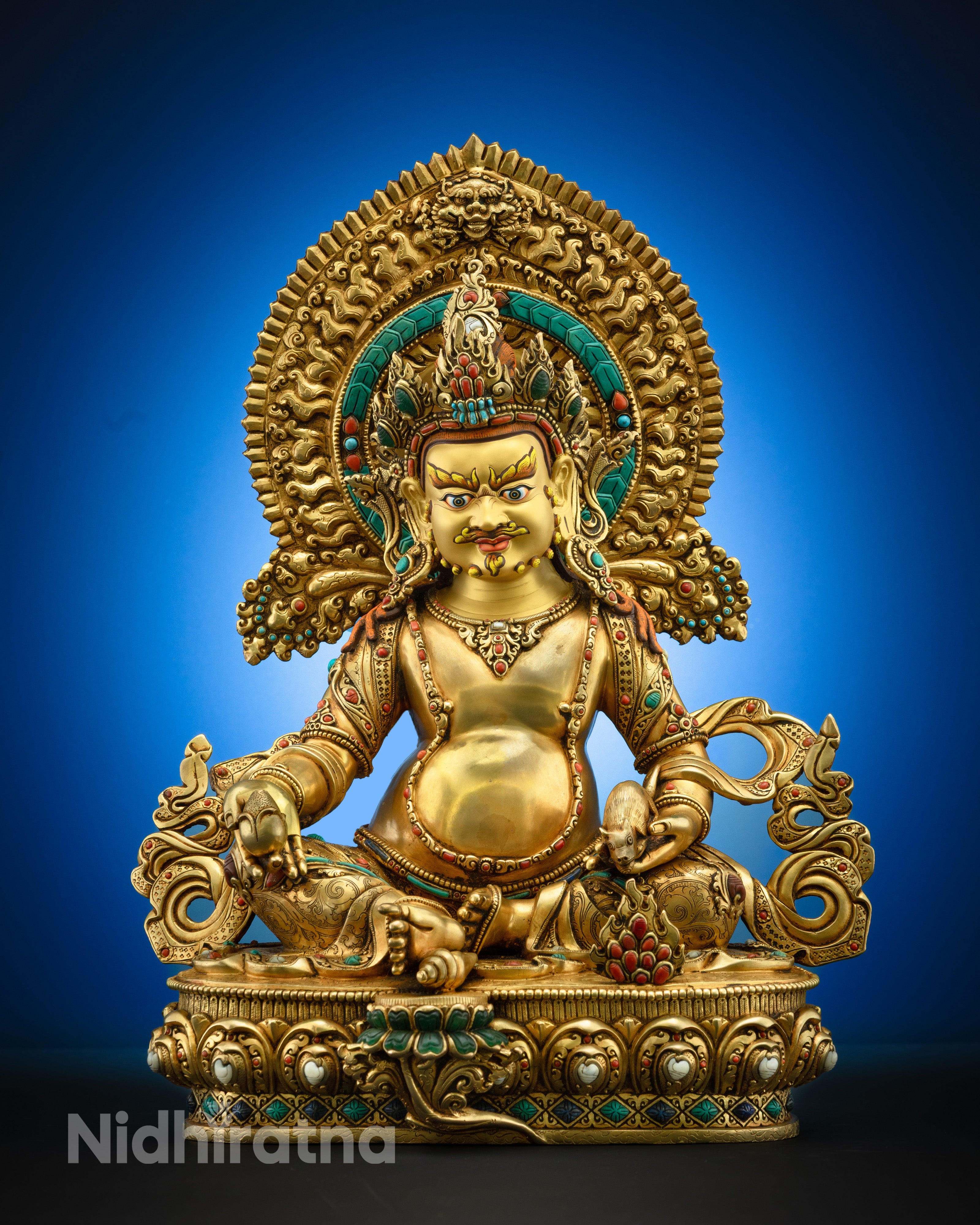 Handmade Dzambhala Statue | Ideal for Home Decor