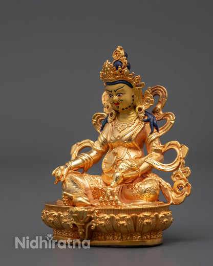 Wealth Deity Jambhala Statue | Precision-Crafted Machine Finish Statue