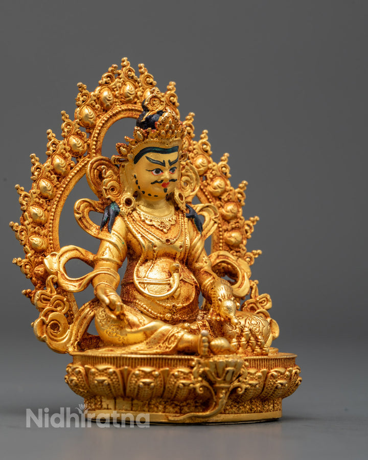 Buddhist Dzambhala Statue | The Tibetan God of Wealth