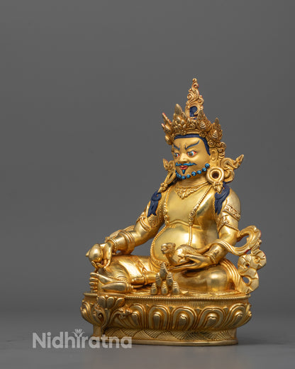 Buy Dzambhala Sculpture Online | Himalayan Art of Abundance