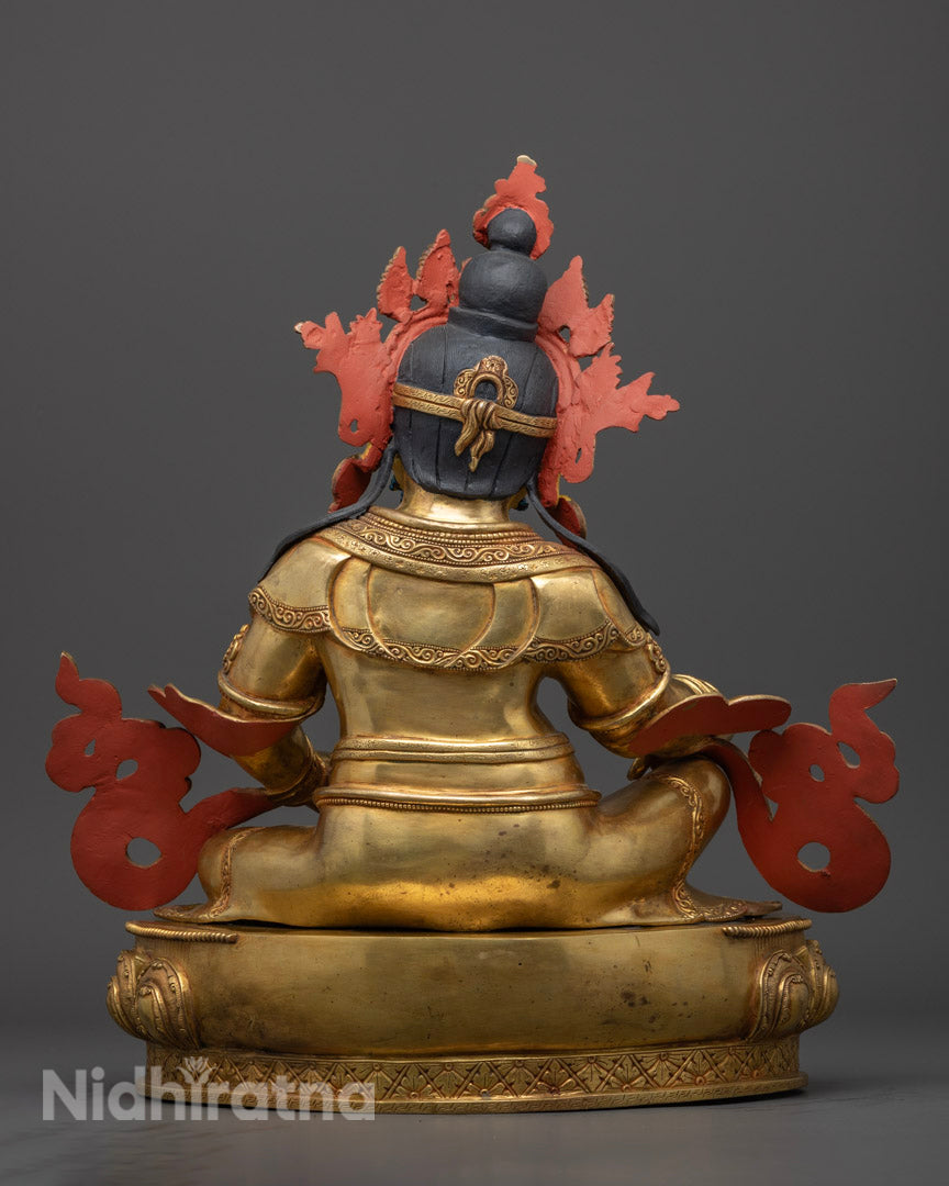 Yellow Dzambhala Kubera | Buddhist Himalayan Art