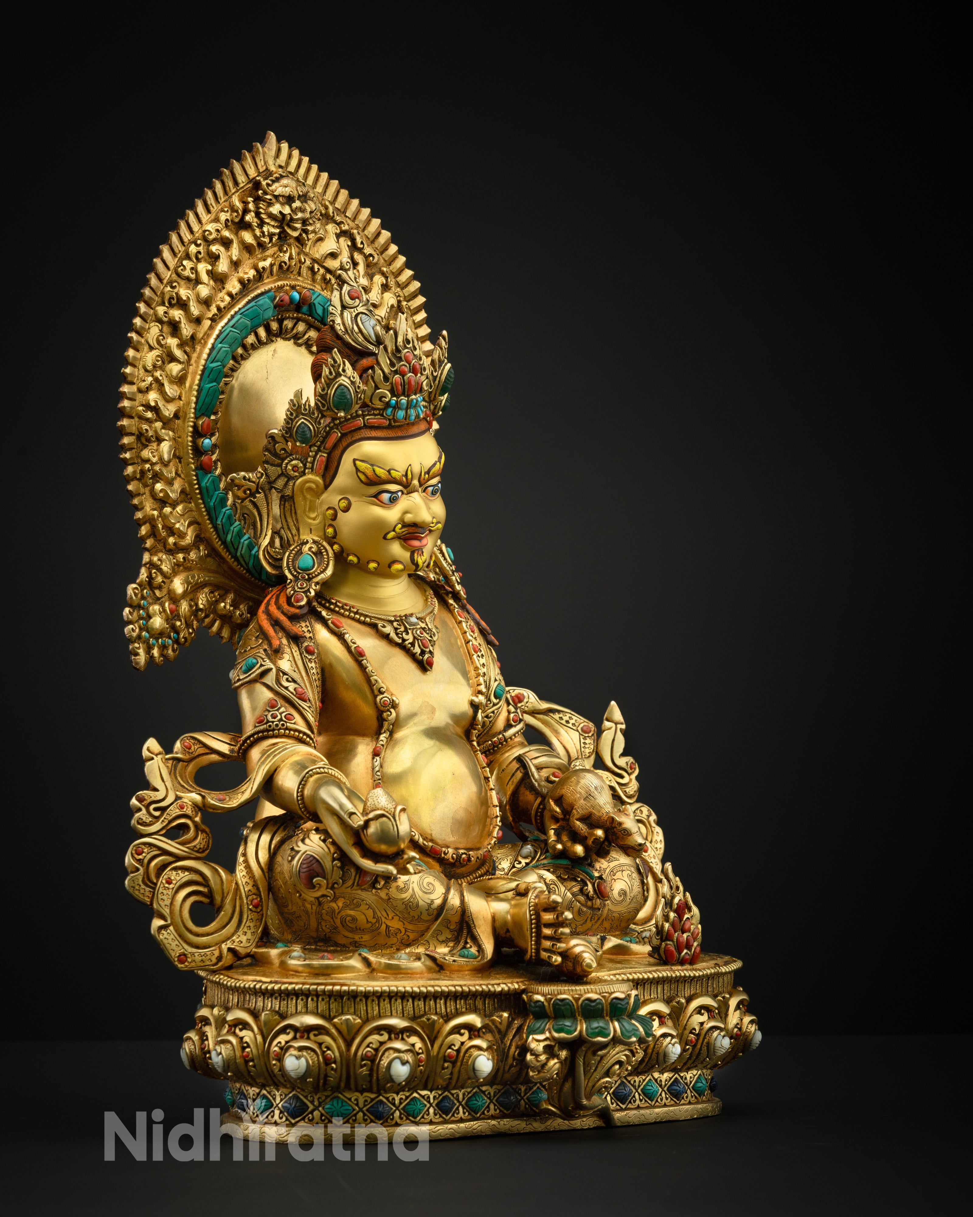 Handmade Dzambhala Statue | Ideal for Home Decor