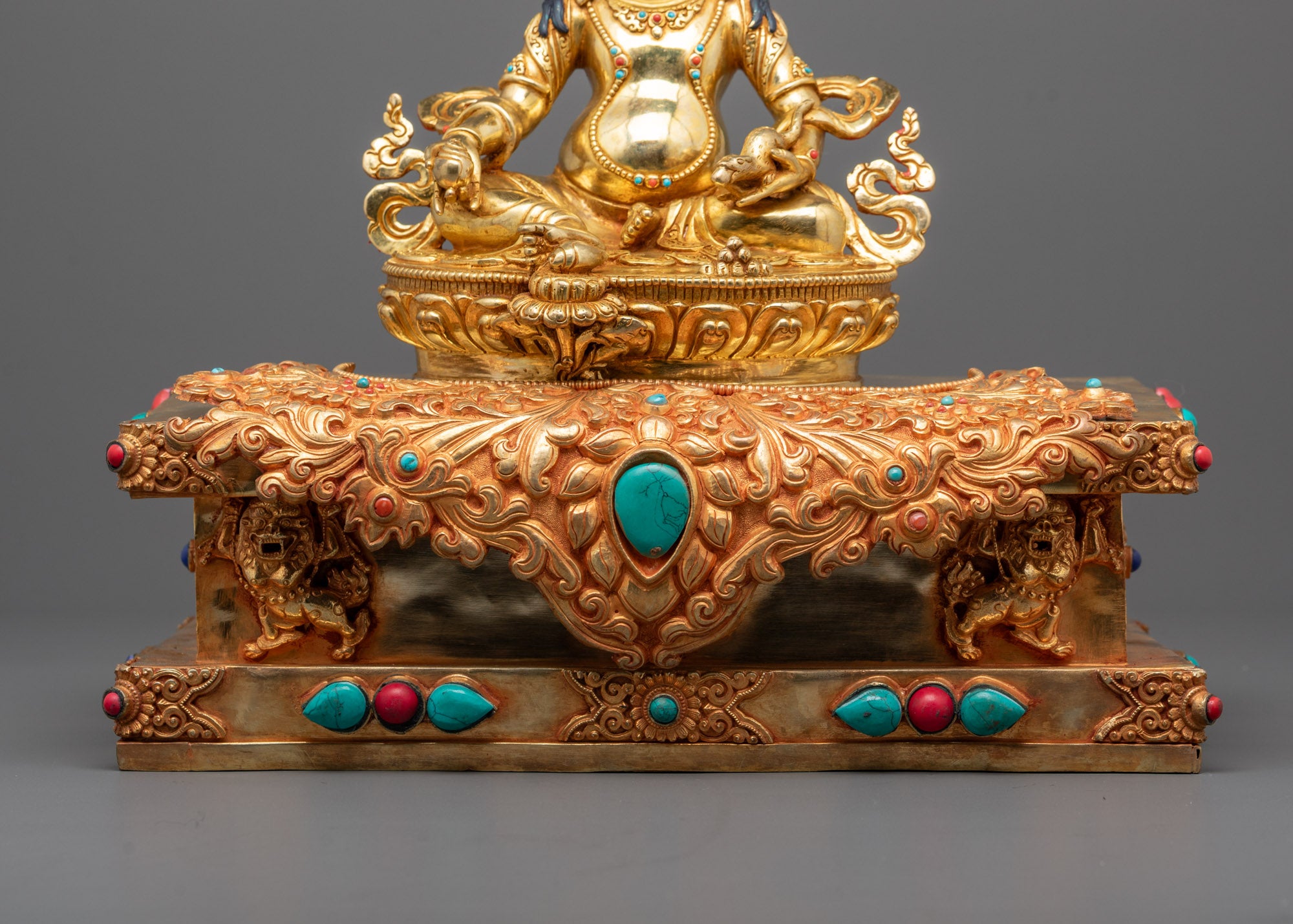 Shop Dzambhala Statue with Beautiful Throne