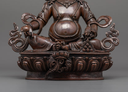 Wealth Deity Dzambhala Statue | Handmade Spiritual Decor