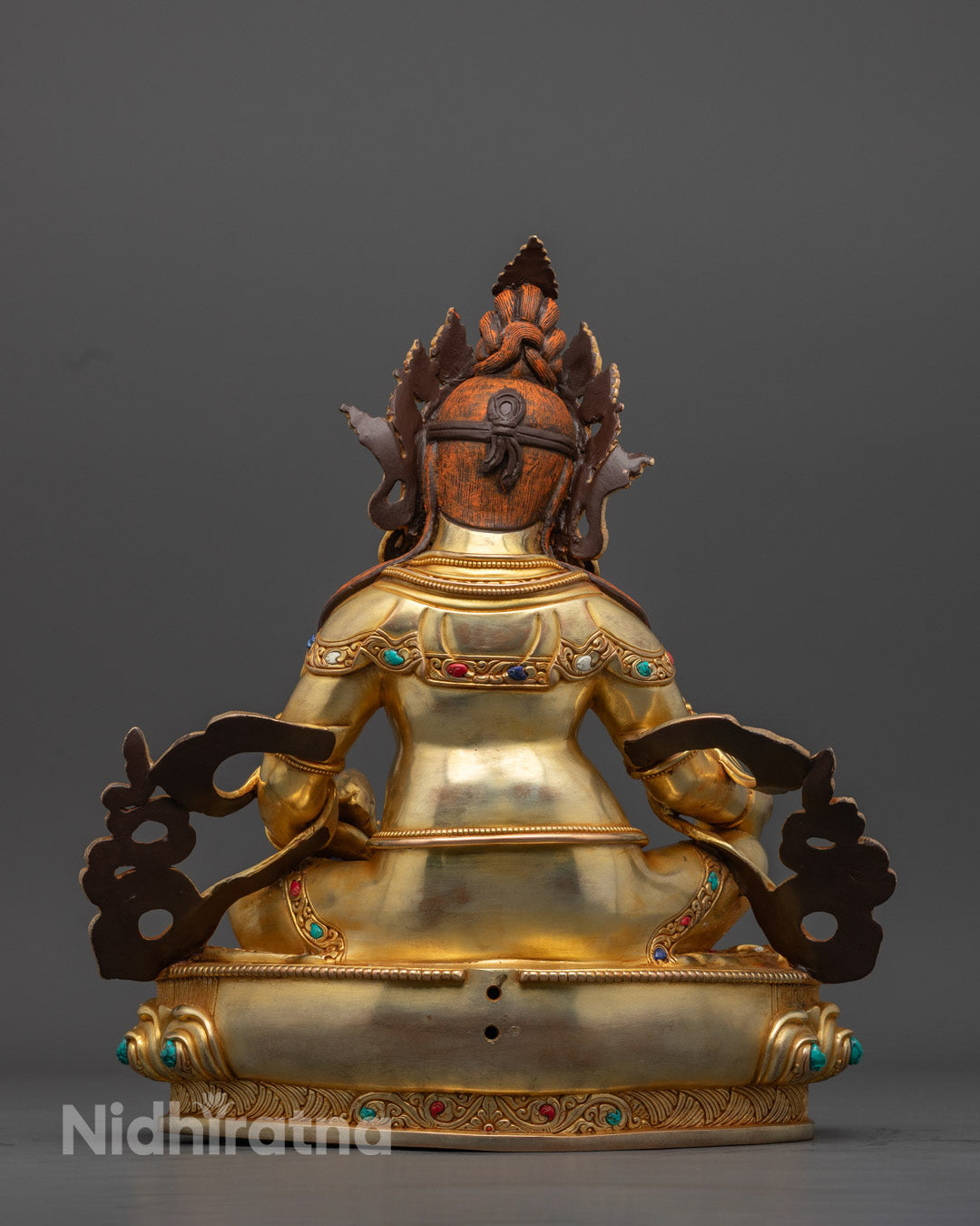 Nepalese Dzambhala Statue | Wealth Attraction Buddhist Figurine