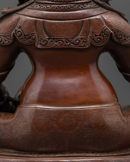 Tibetan Dzambhala Statue | Buddhist Wealth Deity