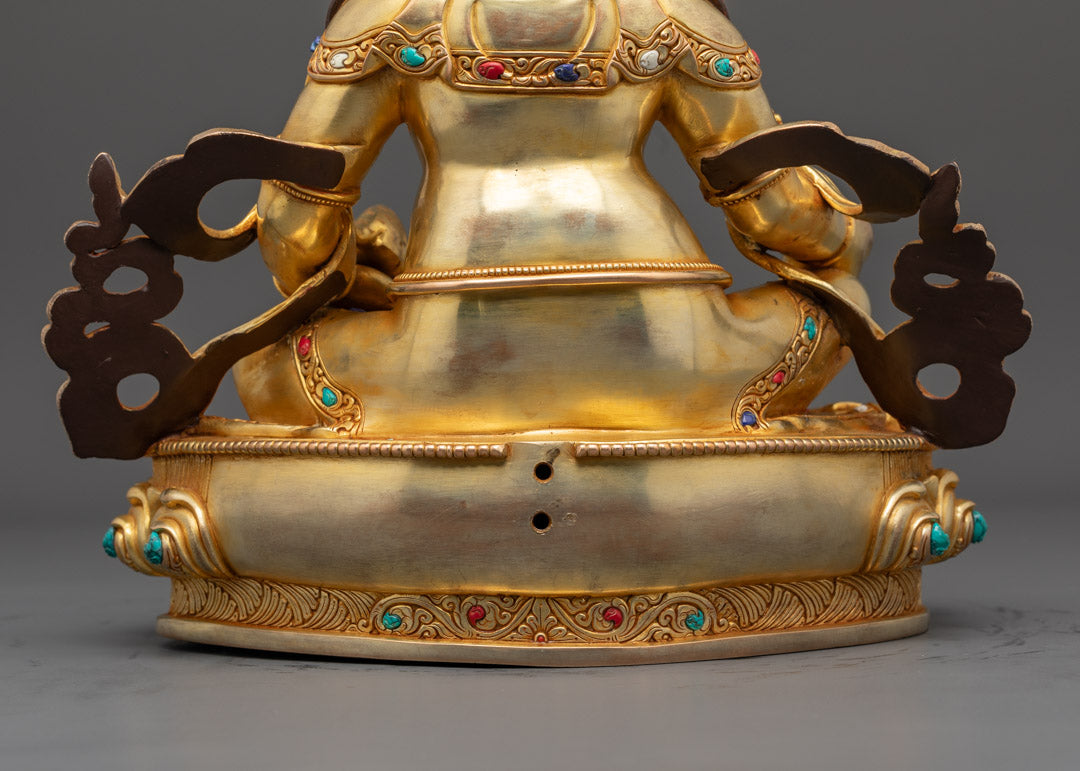 Nepalese Dzambhala Statue | Wealth Attraction Buddhist Figurine