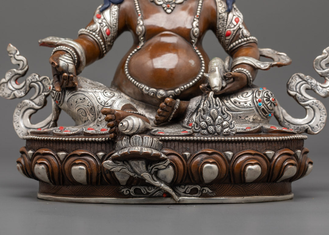 Dzambhala Statue for Wealth | Authentic Tibetan Craftsmanship
