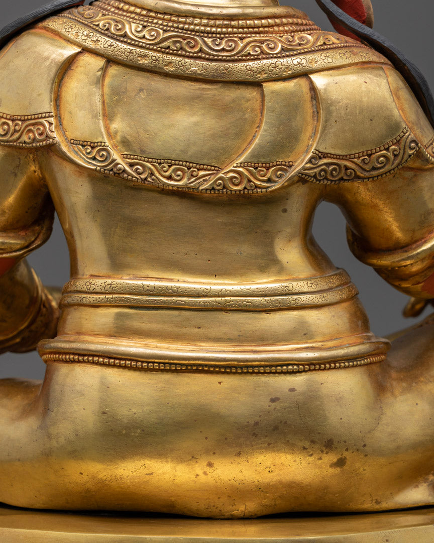 Yellow Dzambhala Kubera | Buddhist Himalayan Art