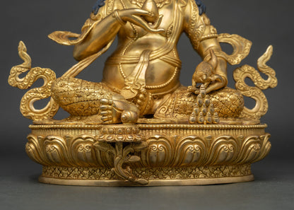 Dzambhala Copper Statue | Journey Toward Material & Spiritual Richness