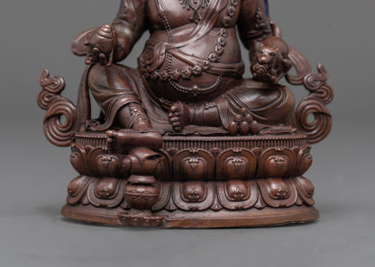 Machine-Made Dzambhala Statue | Ideal for Wealth & Success Altars