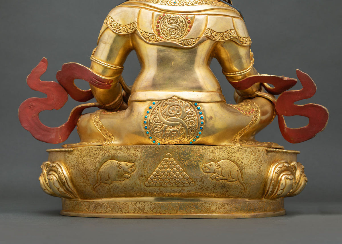 Dzambhala Meditation Sculpture | Cultivate Generosity and Wealth