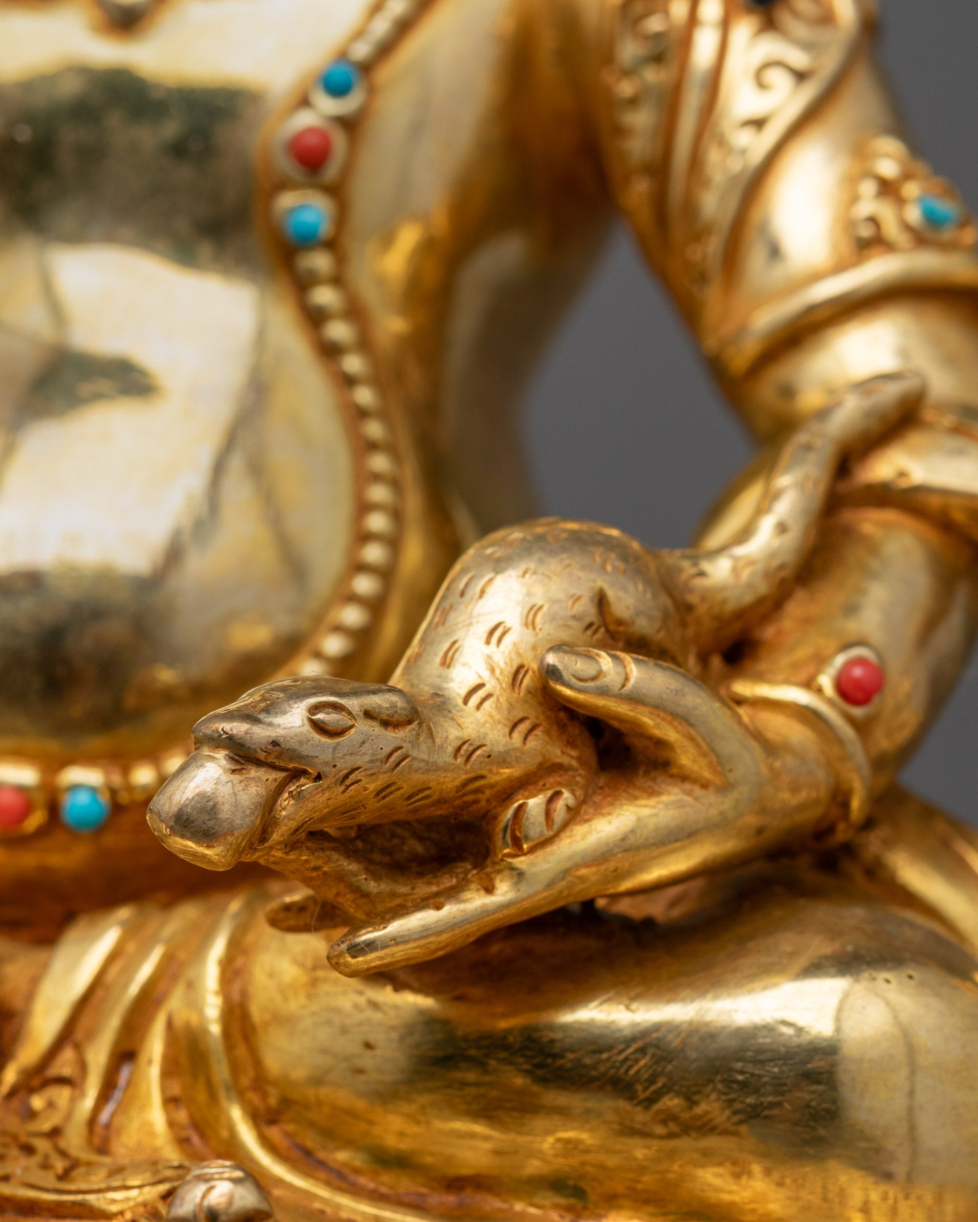 Shop Dzambhala Statue with Beautiful Throne