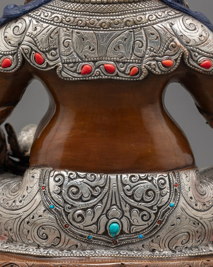 Dzambhala Statue for Wealth | Authentic Tibetan Craftsmanship