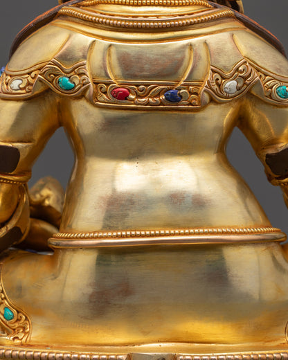 Nepalese Dzambhala Statue | Wealth Attraction Buddhist Figurine