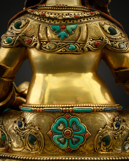 Handmade Dzambhala Statue | Ideal for Home Decor