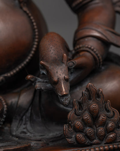 Dzambala Buddhist Wealth Deity Statue
