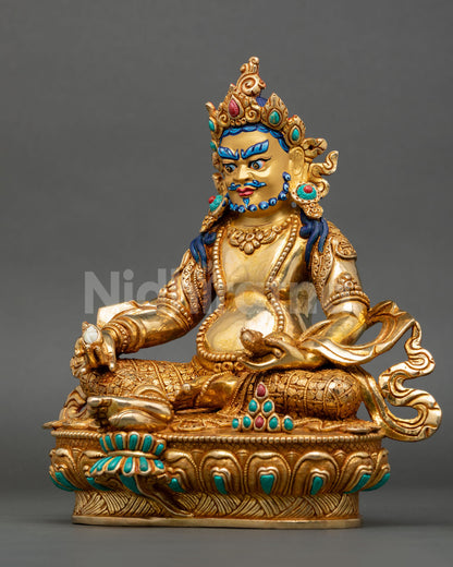 Dzambhala Statue – God of Wealth & Prosperity from Nepal
