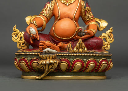 Dzambhala Statue | Sacred Deity of Wealth and Prosperity