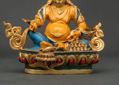 Dzambhala Statue | Sacred Figure of Abundance and Generosity