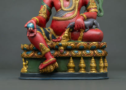 Dzambhala Statue | Traditional Nepalese Buddhist Artwork
