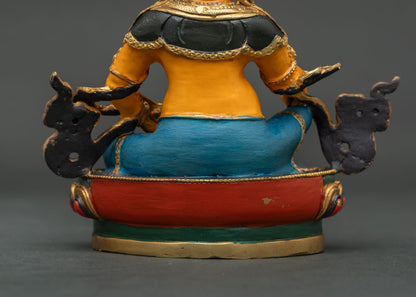 Dzambhala Statue | Sacred Figure of Abundance and Generosity
