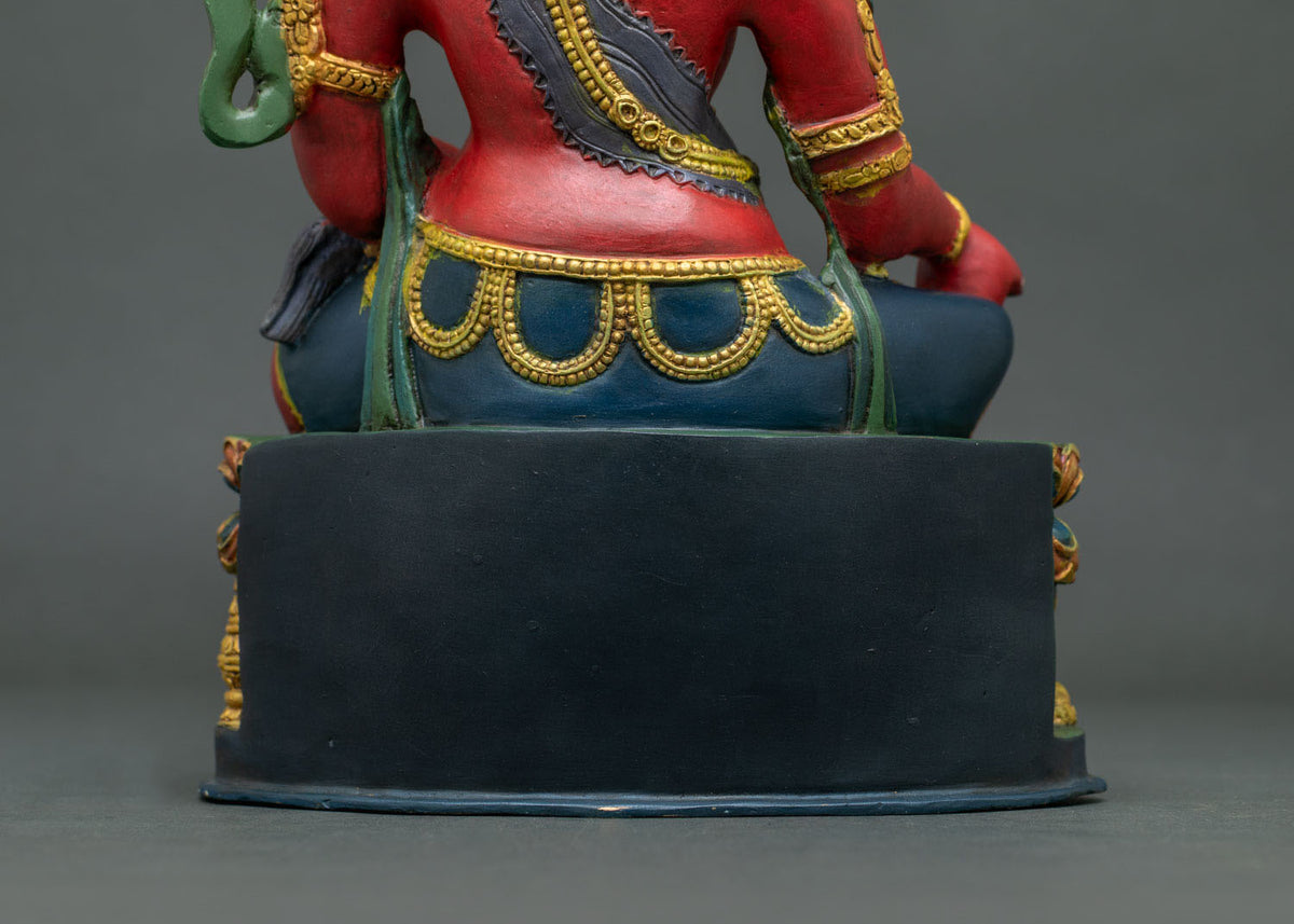 Dzambhala Statue | Traditional Nepalese Buddhist Artwork
