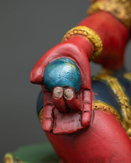 Dzambhala Statue | Traditional Nepalese Buddhist Artwork