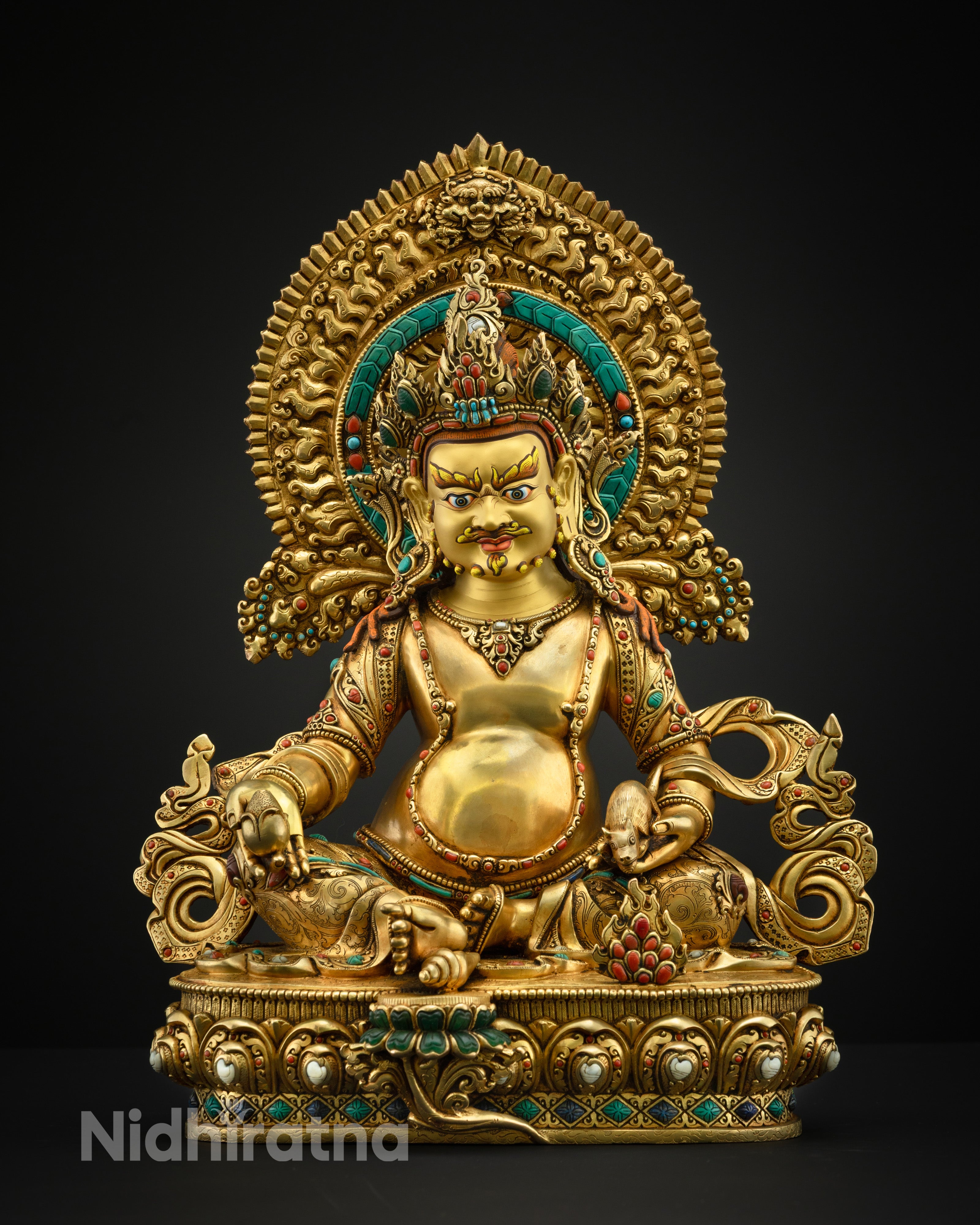 Handmade Dzambhala Statue | Ideal for Home Decor