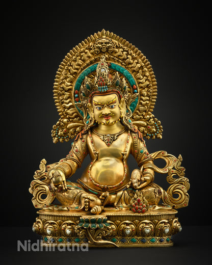 Handmade Dzambhala Statue | Ideal for Home Decor