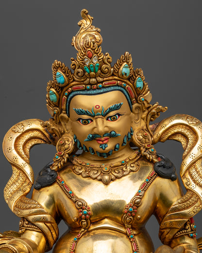 Buddhist Dzambhala Statue: Crafted for Wealth Attraction