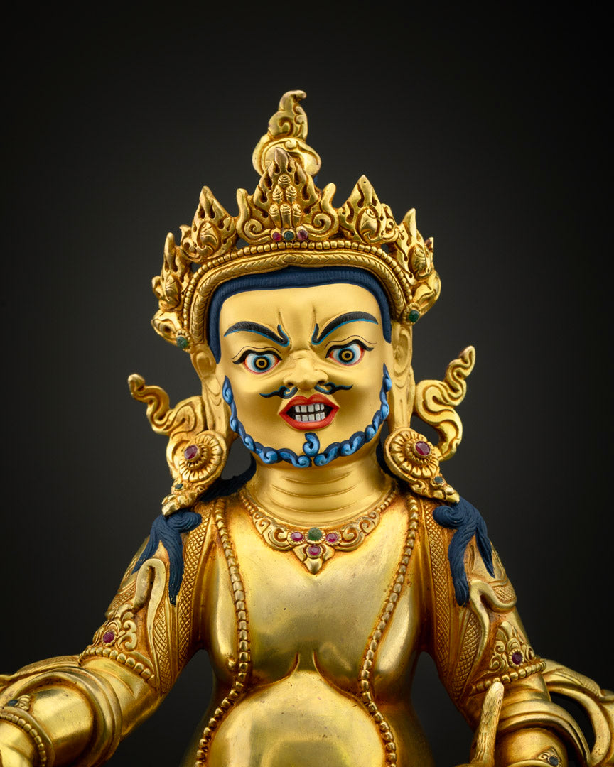 Dzambhala Kuber Statue | Himalayan Tibetan Art