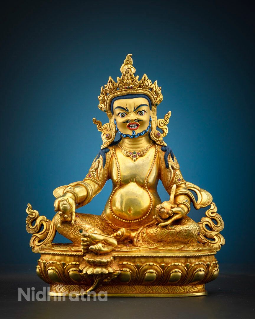 Dzambhala Kuber Statue | Himalayan Tibetan Art