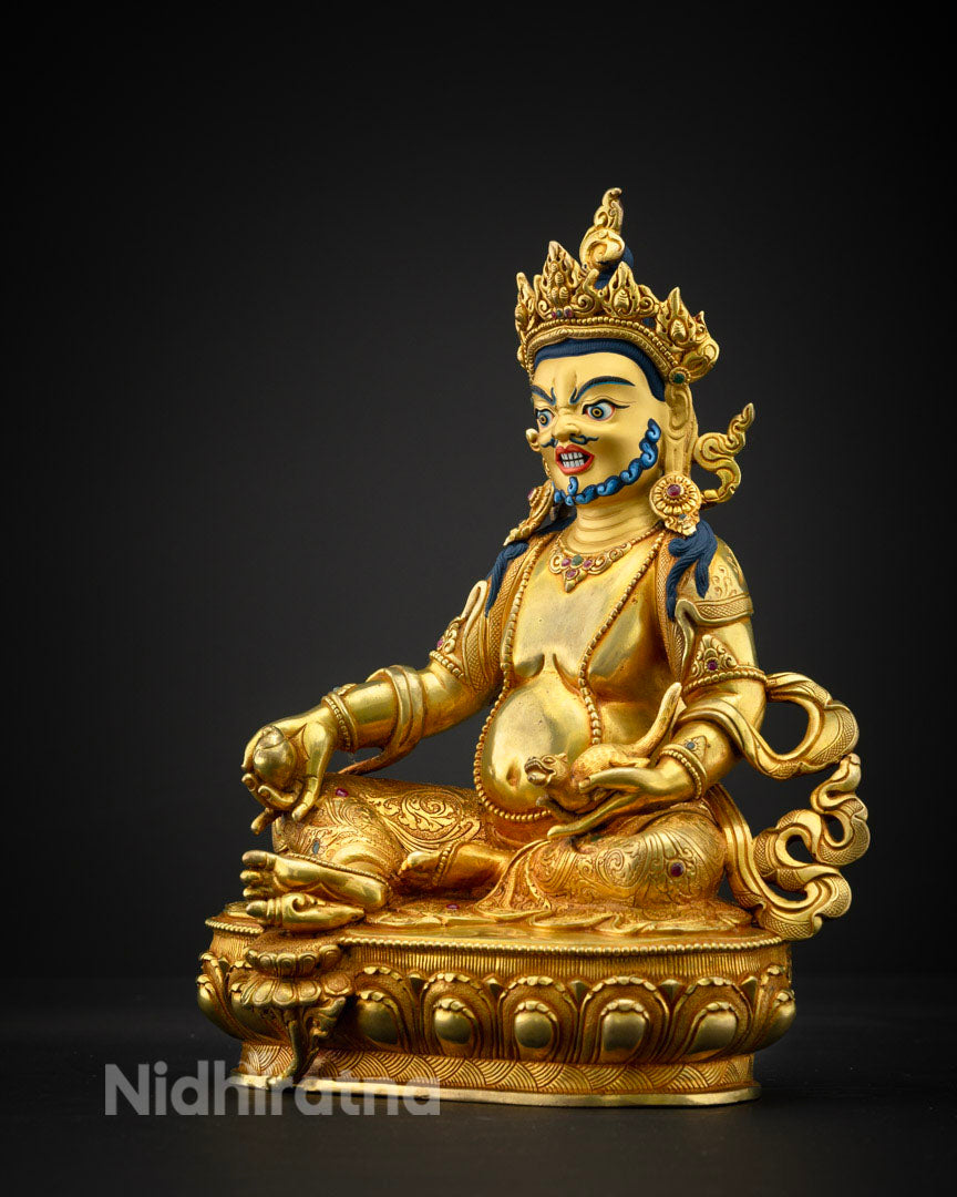 Dzambhala Kuber Statue | Himalayan Tibetan Art