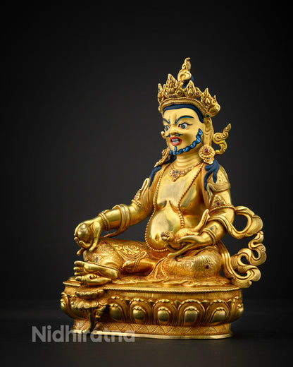 Dzambhala Kuber Statue | Himalayan Tibetan Art