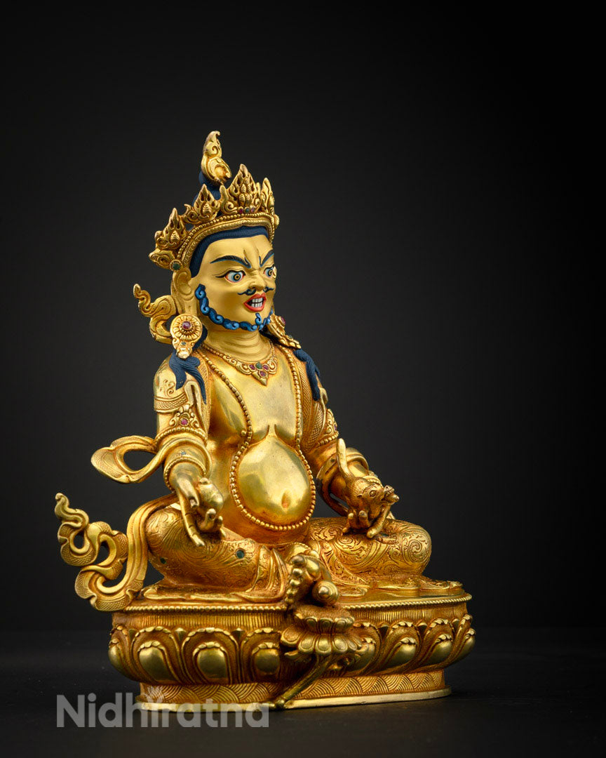 Dzambhala Kuber Statue | Himalayan Tibetan Art