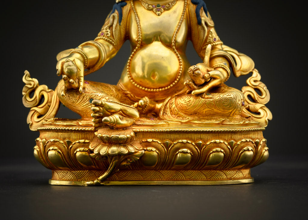 Dzambhala Kuber Statue | Himalayan Tibetan Art