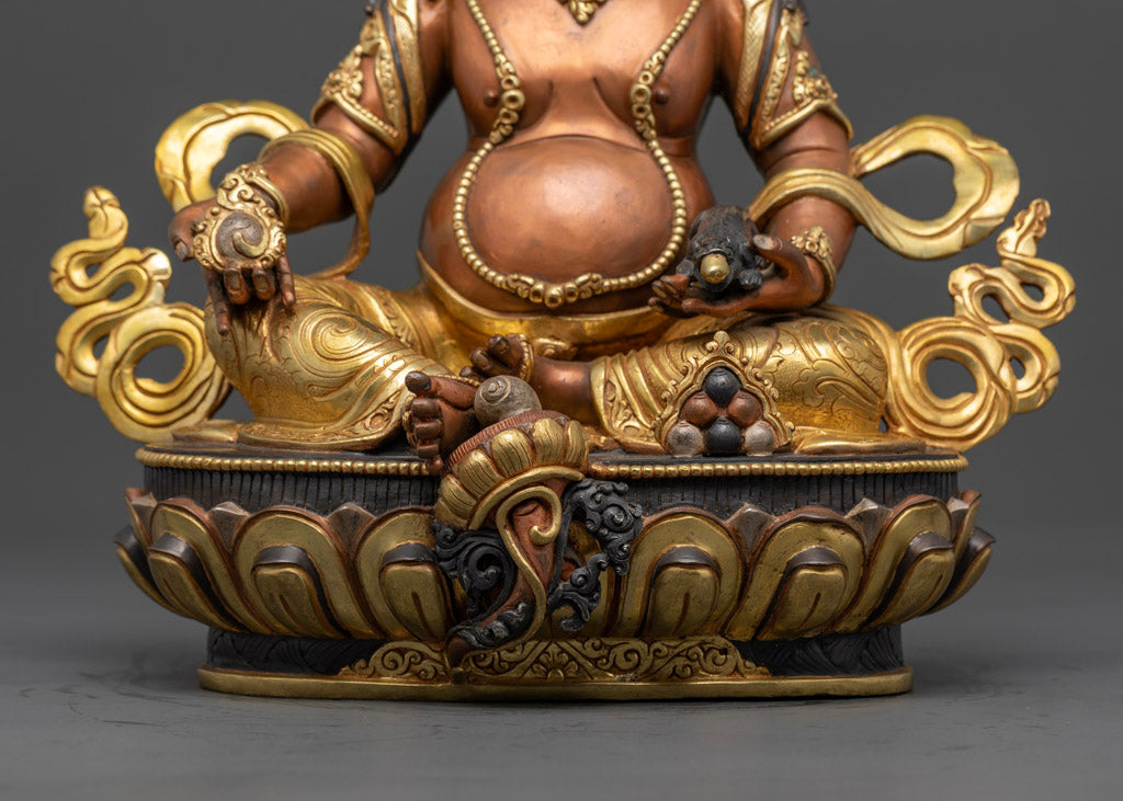 Nepalese Dzambhala Statue: The Buddhist Deity of Wealth