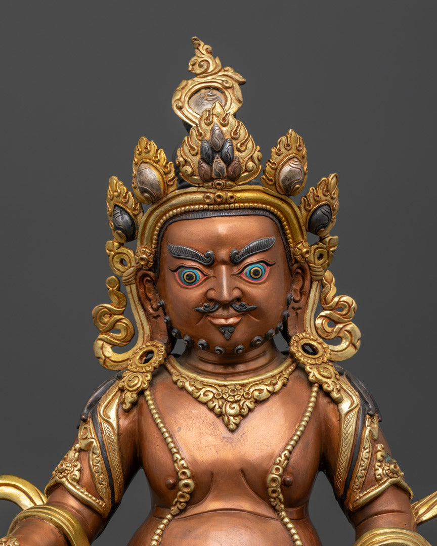 Nepalese Dzambhala Statue: The Buddhist Deity of Wealth