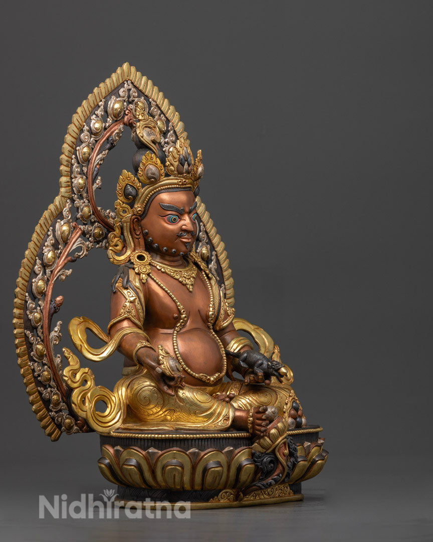 Nepalese Dzambhala Statue: The Buddhist Deity of Wealth