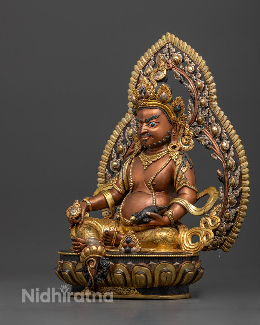 Nepalese Dzambhala Statue: The Buddhist Deity of Wealth