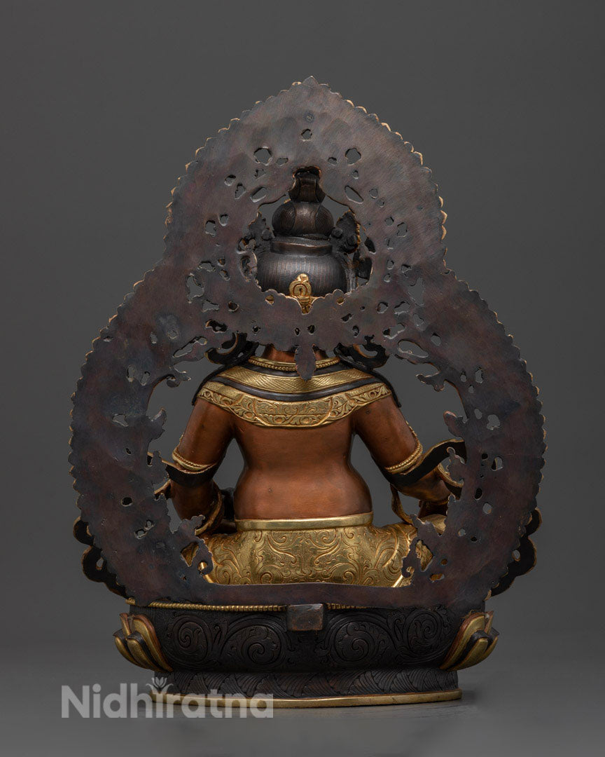 Nepalese Dzambhala Statue: The Buddhist Deity of Wealth